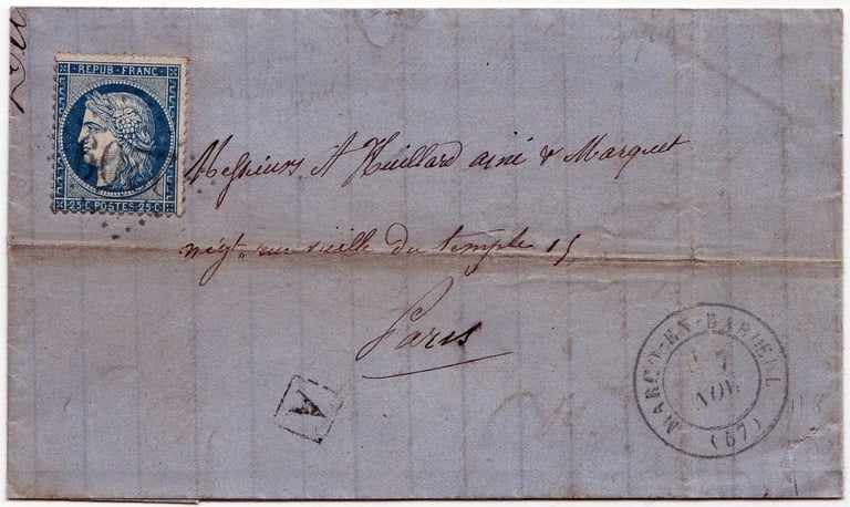 Losange Gros Chiffres 2209 et type 17 bleus.