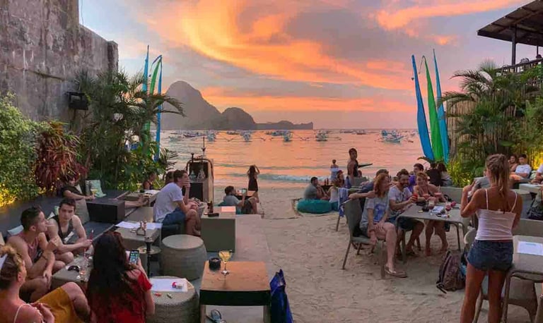 Nightlife El Nido Palawan Philippines