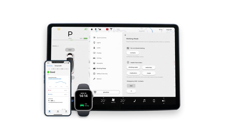 ux design hmi design car interface
