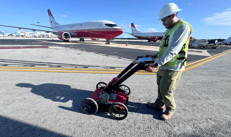 Georradar de Penetración Terrestre (GPR)