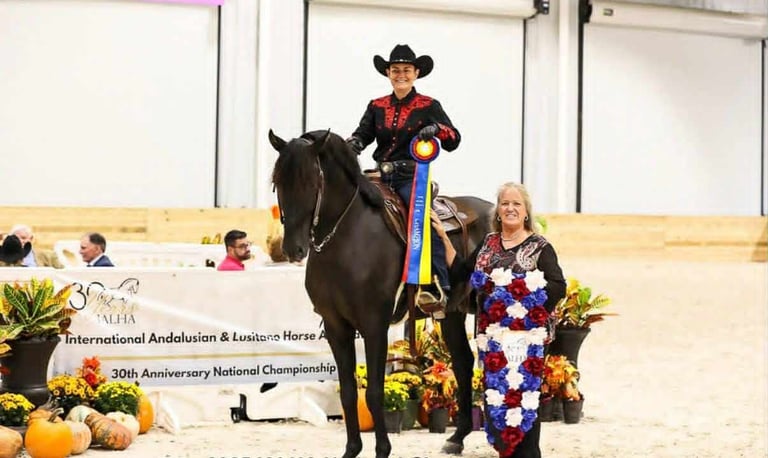 Renee Waters, Saddle fitter in a western competition photo