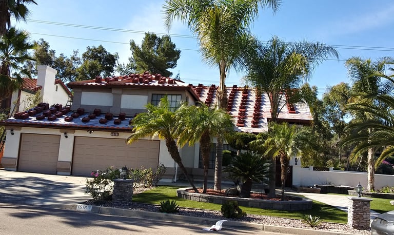 America Roofing providing roof repair in Alpine CA