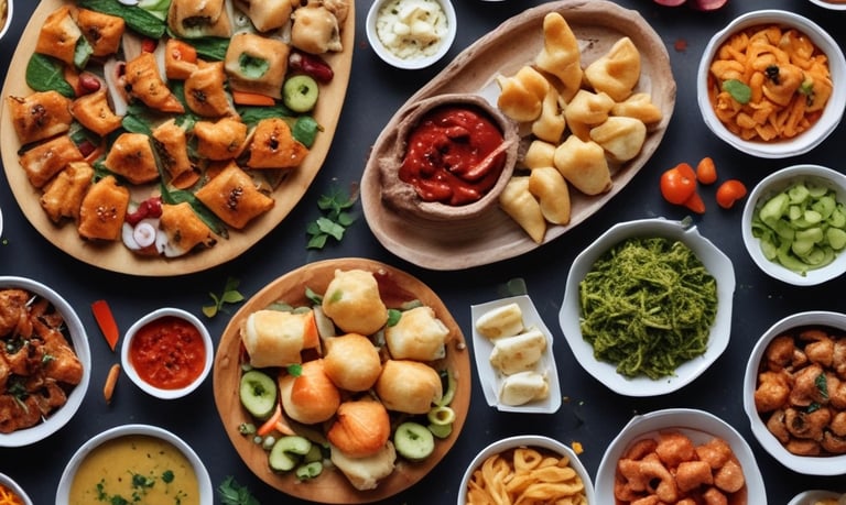 a pizza platter with a pizza on a table