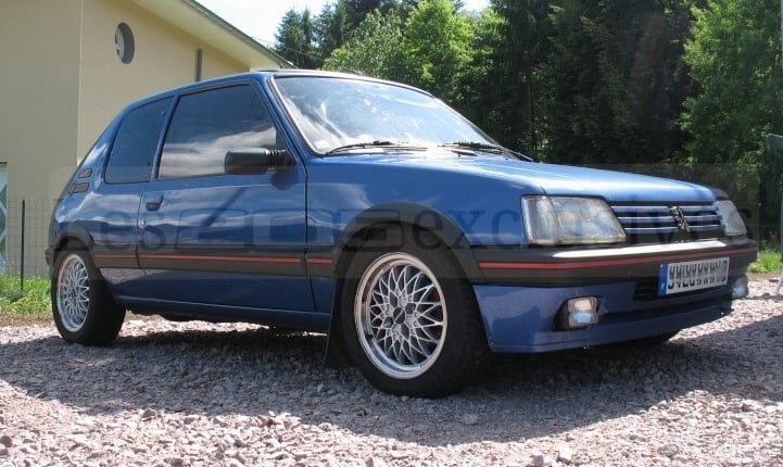 Peugeot 205 GTI miami 1990 avec jantes expi narrow