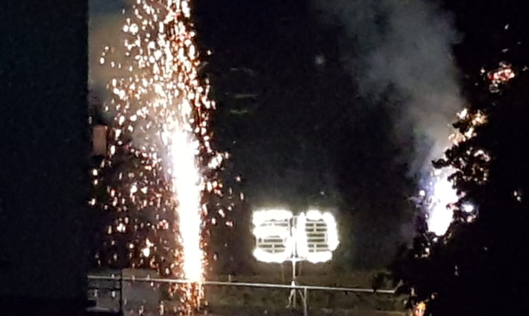Geburtstagsfeuerwerk Saarlouis 