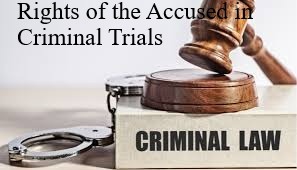 Rights of the accused in Criminal Trials: Sachar Law Firm