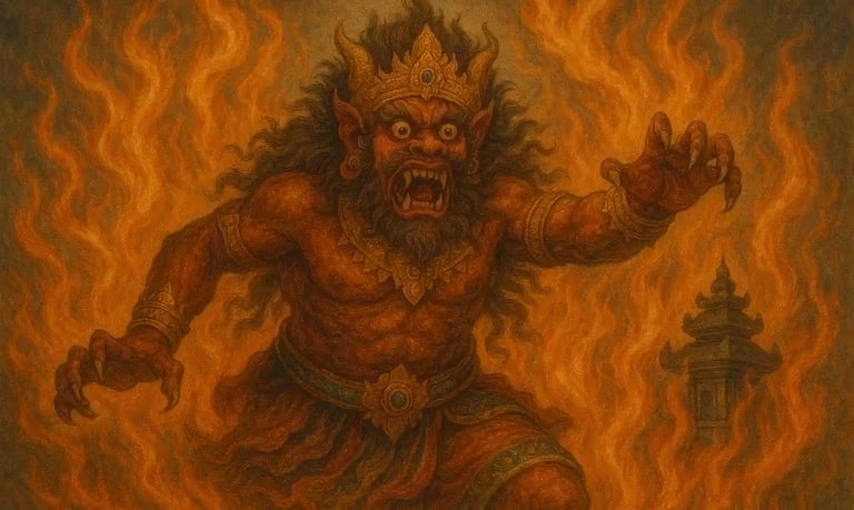 Sang Boma: Kisah Kesaktian dan Asal-Usul Mitologi Hindu-Bali yang Mengagumkan