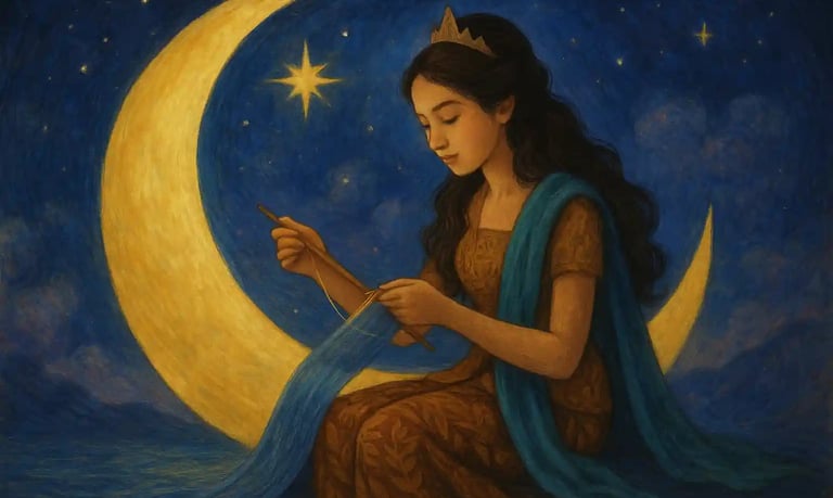 The Legend of Nini Anteh: The Weaver of Fate on the Pasundan Moon