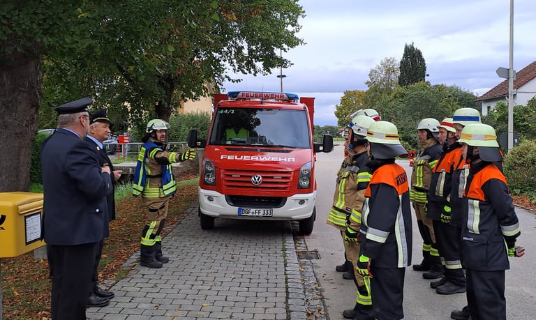 Freiwillige Feuerwehr Frichlkofen beim Leistungsabzeichen