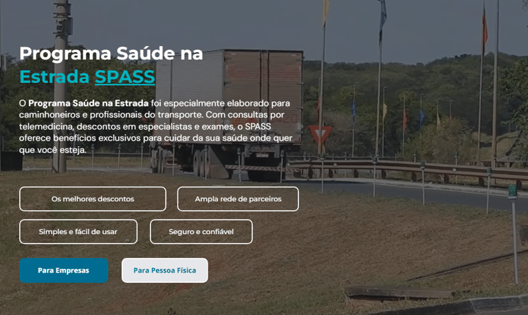 programa saude na estrada spass beneficios