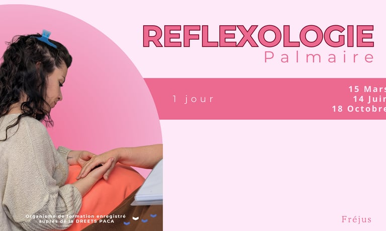 Formation réflexologie palmaire brignoles fréjus en ligne