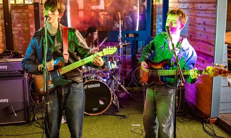 That boy Kit Bottomly and band found on spotify