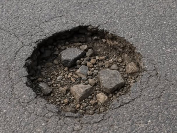 Britain has Potholes
