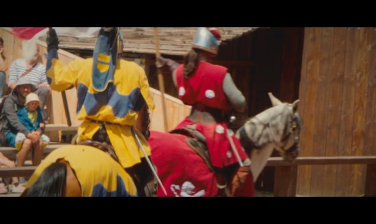 photo d'un reportage sur le château de murol