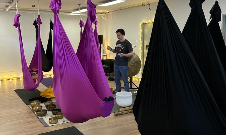 Explication du déroulé du bain sonore
