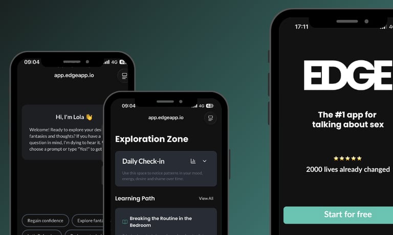 Edge app #1 to talk sex