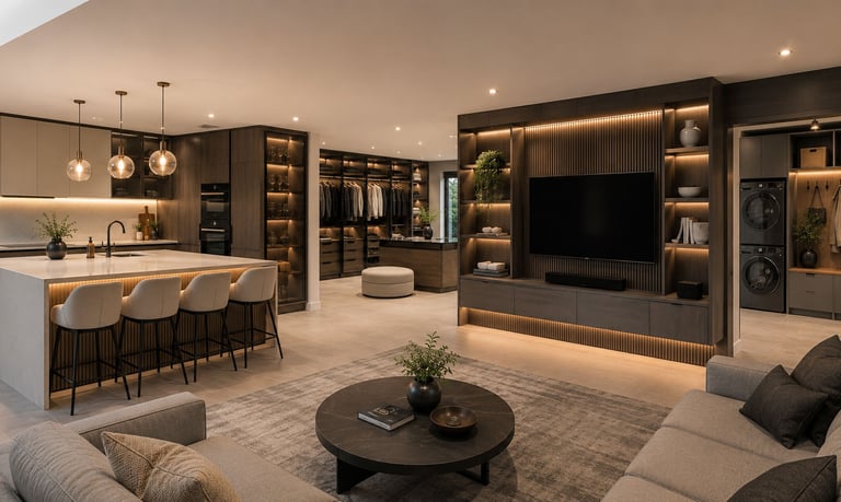 Luxury bespoke kitchen manufactured and installed by Formivio