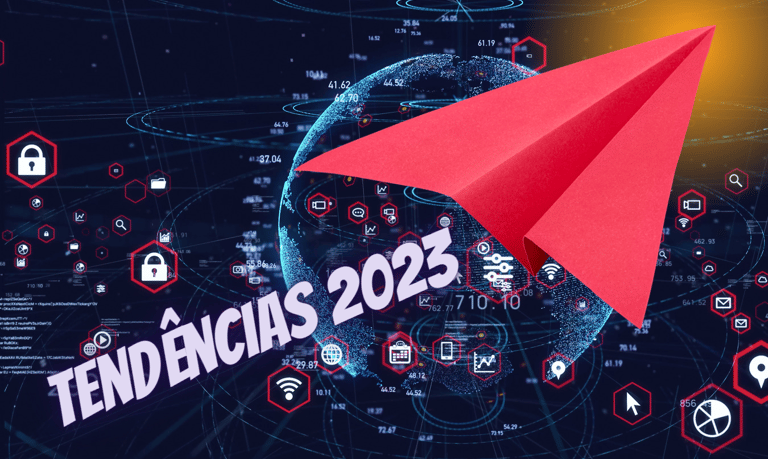 No mundo digital um avião de papel decola com as tendências para 2023
