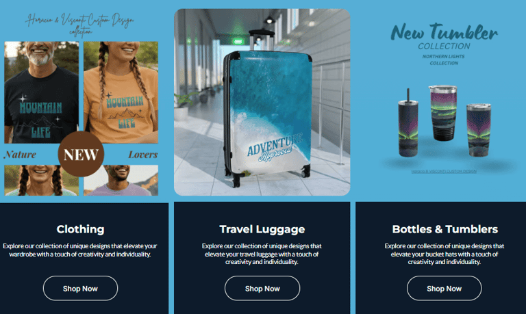 Horacio Visconti apparel for cruises