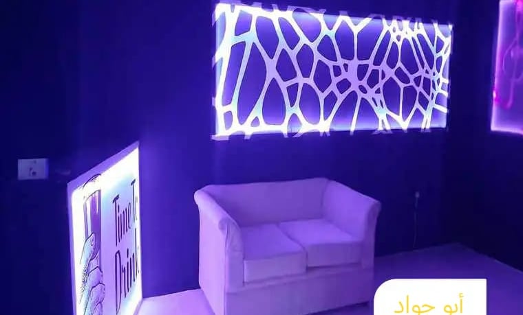 ديكورات اضائة ابها