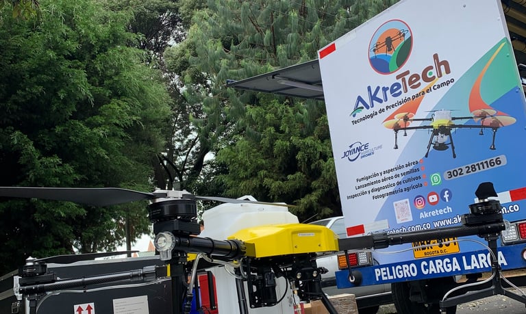 fumigación con drones cundinamarca