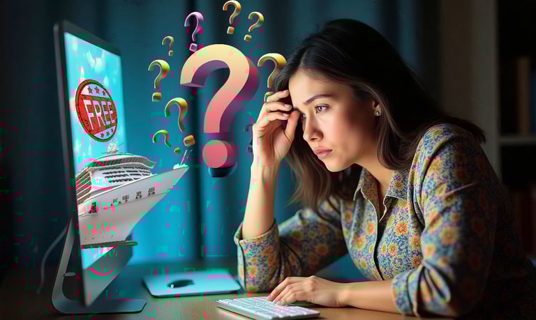 free cruise scam