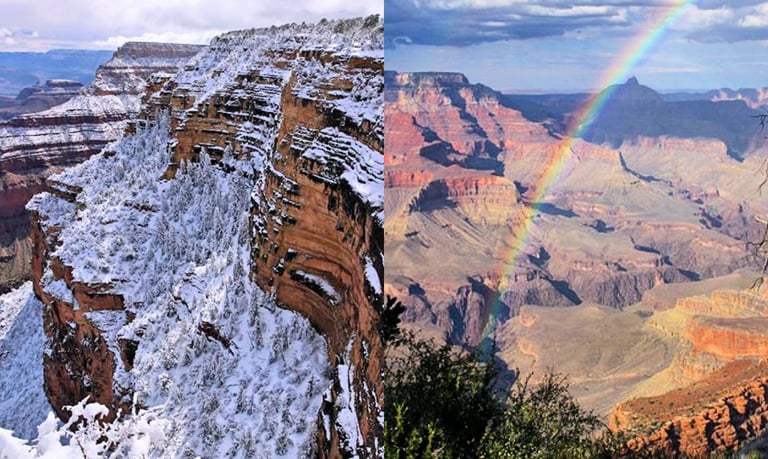 Grand Canyon National Park - winter and spring