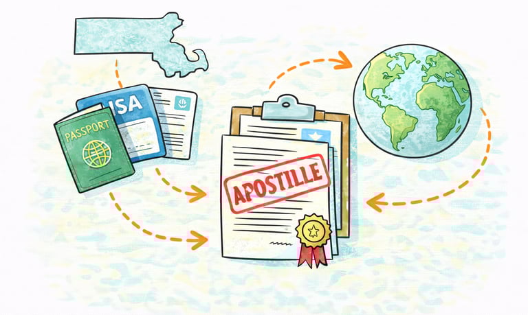 Apostille vs Embassy Legalization for Immigration