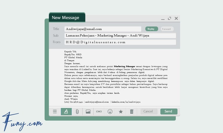 Perbedaan Email Lamaran Pekerjaan Fresh Graduate vs Profesional
