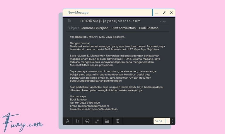 Tips Membuat Subjek Email Lamaran Kerja yang Profesional
