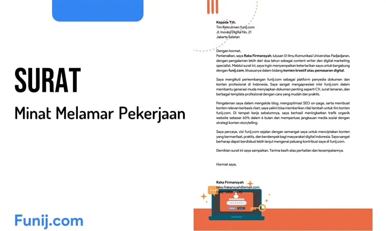 Surat Minat Melamar Pekerjaan