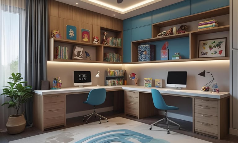 Study Room for Kids or Teenagers