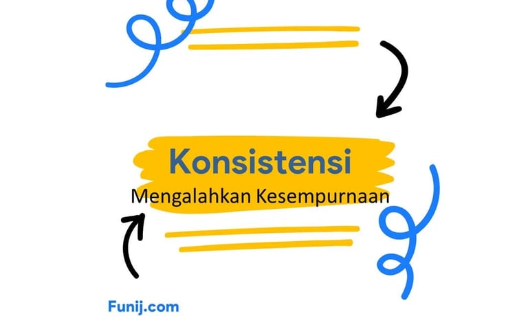 Konsisten mengalahkan Kesempurnaan