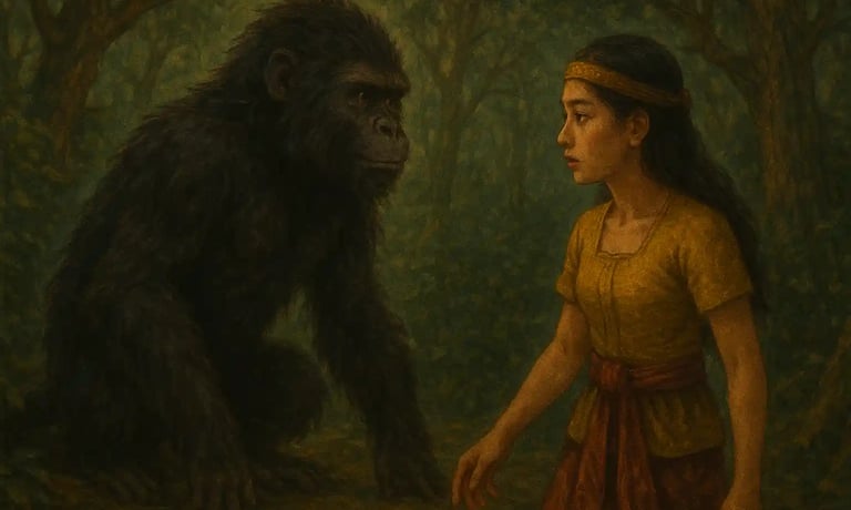 The Tale of Lutung Kasarung: The Cursed Prince and the True Love That Shines from Pasundan