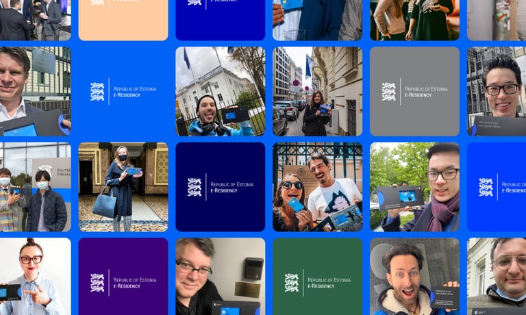 a collage of a collage of photos of people in different colors and sizes