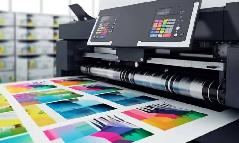 gráfica impressão livro cartão de visita folheto