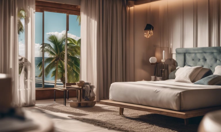 brown 4-layer bricked building