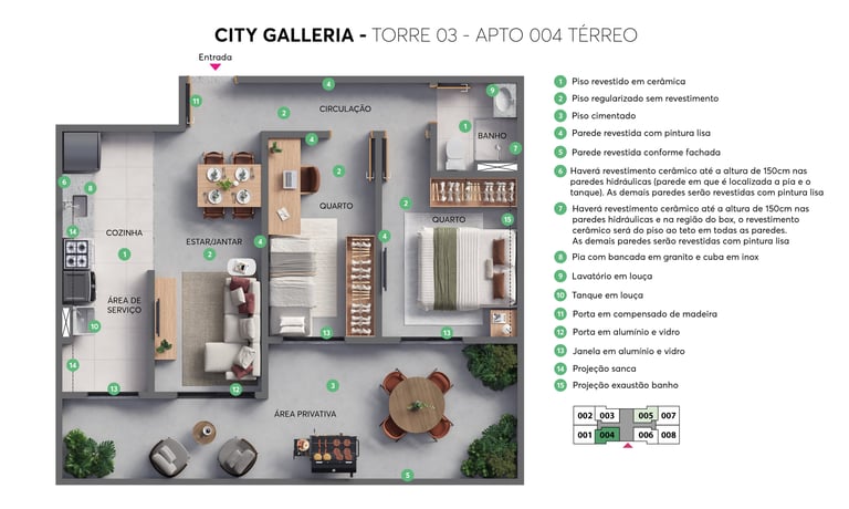 City Galleria | MRV | Planta Garden