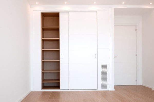 Recessed Sliding Wardrobe
