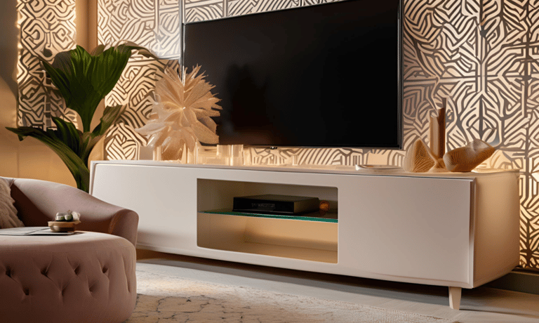 PVC Sheet Design TV Unit