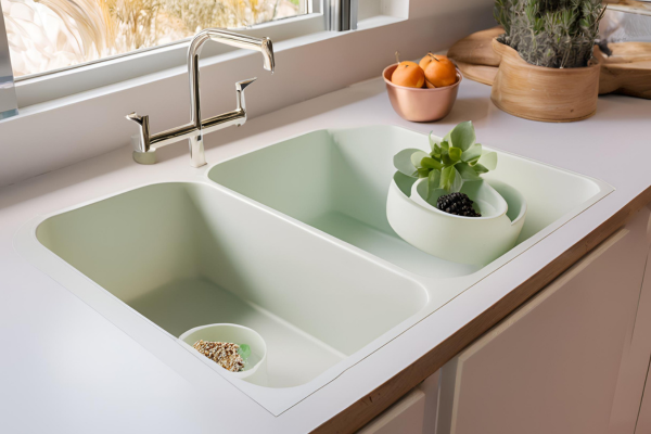 Double Sink Kitchen