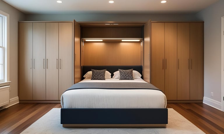 Modular Bed Design With Lift-Up Functionality