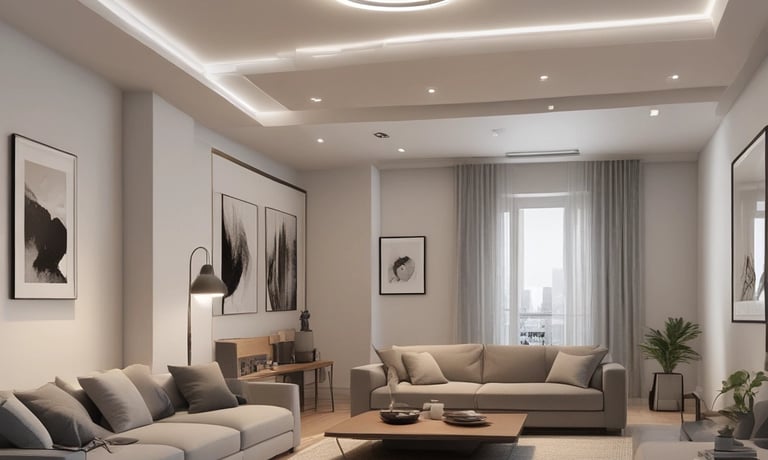 3D rendering of a stylish kitchen interior featuring Italian furniture brands