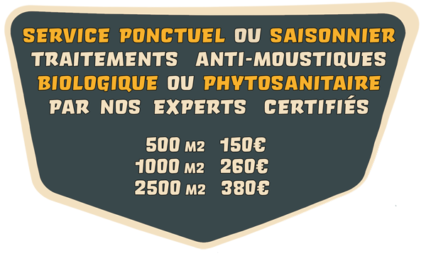 Tarifs d'intervention de SuperMoustique à Villefranche-sur-Mer
