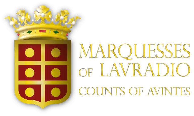 The Marquesses of Lavradio use the undifferenced arms of Almeida surmounted by a ducal coronet.