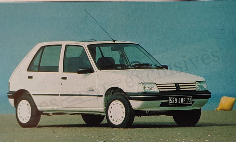 peugeot 205 Zenith (photo d'époque)