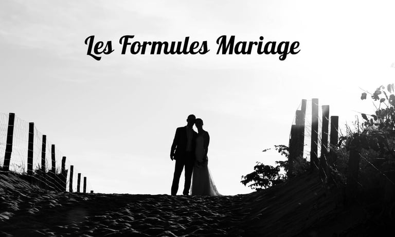 tarifs formules mariages
