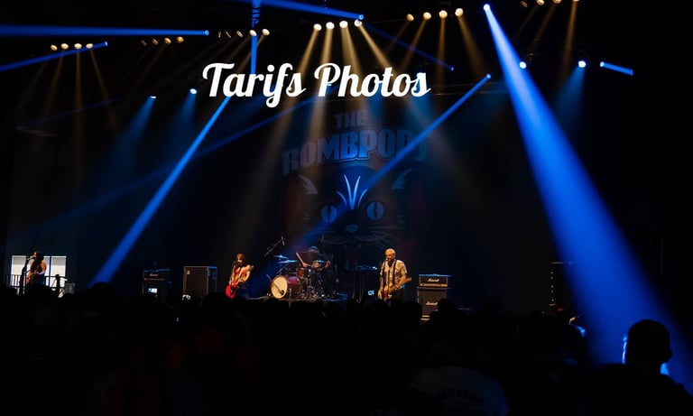 tarifs photos