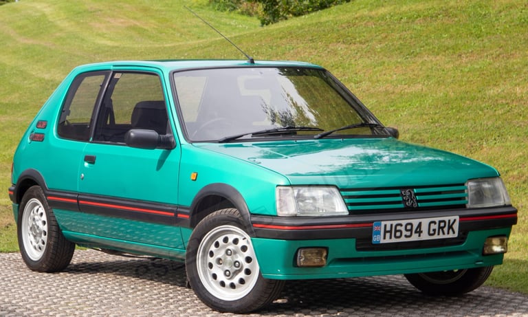 Peugeot 205 GTI Lazer Green