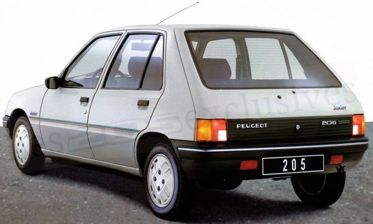 Peugeot 205 Junior phase 1